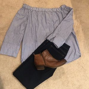 Zara off the shoulder top